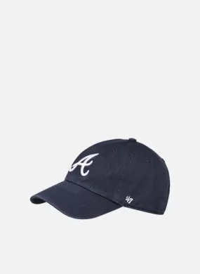      47 BRAND 47 CAP MLB ATLANTA BRAVES CLEAN UP  BLAUW   