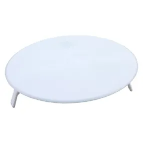 Delftechniek Afdekplaat Klemmend Rond 95MM Wit