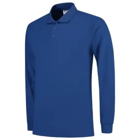 Tricorp Poloshirt Casual 201009 180gr Longsleeves Koningsblauw Maat 4XL